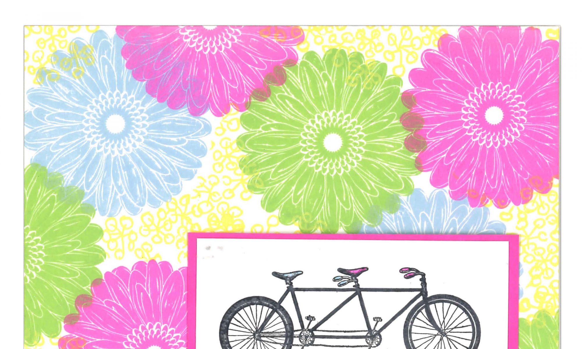Gerber Daisy Bicycle for Two